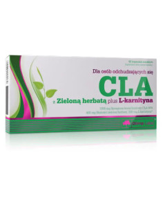 OLIMP CLA z zieloną herbatą + L-karnityna 60 kaps.