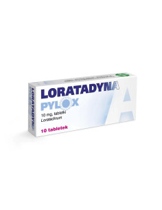 Loratadyna Pylox 10 mg 10 tabl.