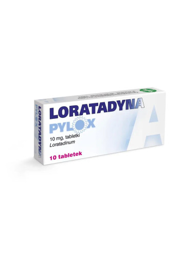 Loratadyna Pylox 10 mg 10 tabl.