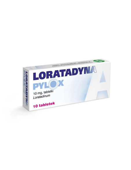Loratadyna Pylox 10 mg 10 tabl.