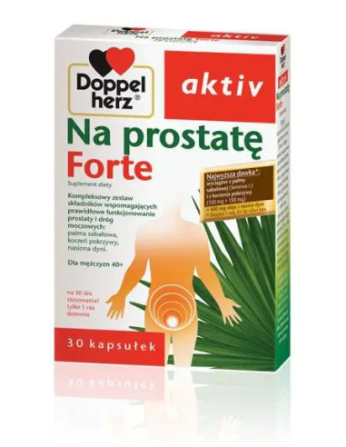 Doppelherz Aktiv Na prostatę Forte 30 kaps.