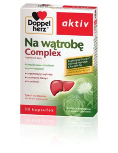 Doppelherz Aktiv Na wątrobę Complex 30 kaps.