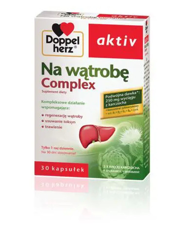 Doppelherz Aktiv Na wątrobę Complex 30 kaps.