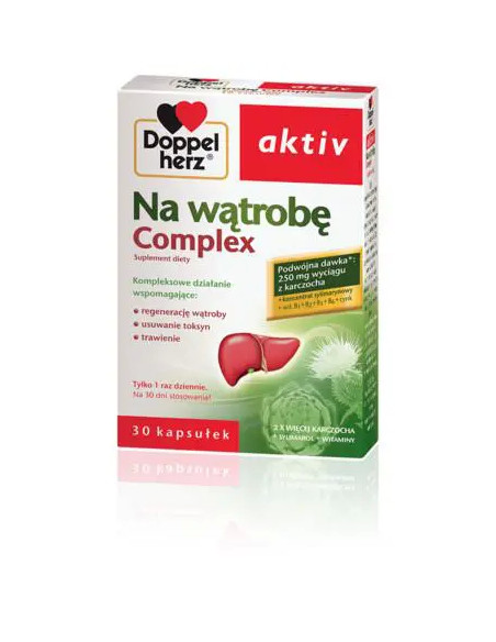 Doppelherz Aktiv Na wątrobę Complex 30 kaps.