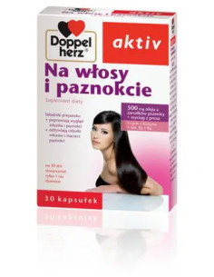 Doppelherz Aktiv Na włosy i paznokcie 30 tabl.