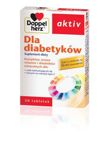 Doppelherz Aktiv Dla diabetyków 30 tabl.