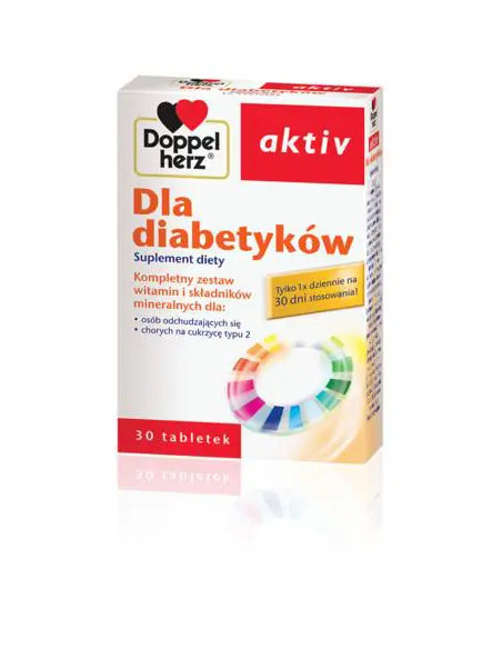 Doppelherz Aktiv Dla diabetyków 30 tabl.