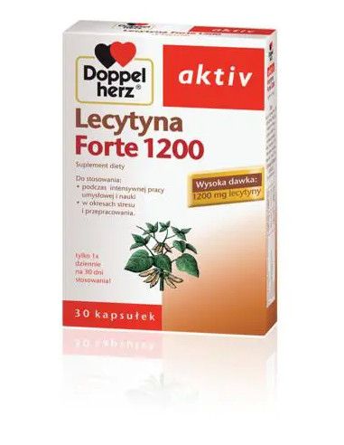 Doppelherz Aktiv Lecytyna 1200 Forte 30 kaps.