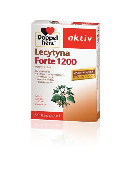 Doppelherz Aktiv Lecytyna 1200 Forte 30 kaps.
