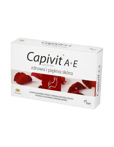 Capivit A + E forte system 30 kaps.