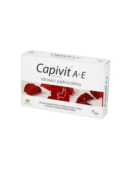 Capivit A + E forte system 30 kaps.