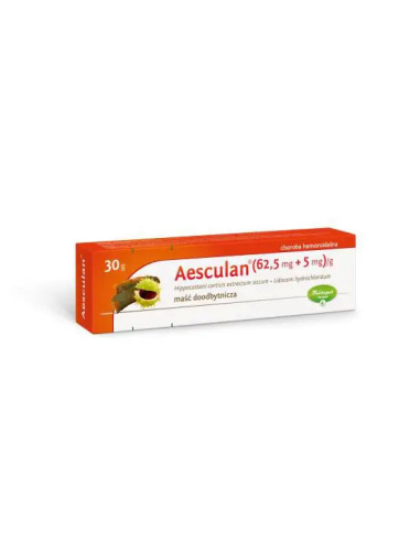 Aesculan maść doodbytnicza 30 g