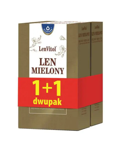 Oleofarm Len mielony 200 g + 200 g