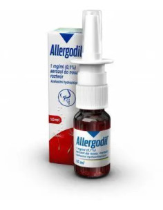 Allergodil 0.1% aerozol do nosa 10 ml