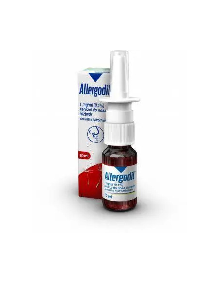 Allergodil 0.1% aerozol do nosa 10 ml