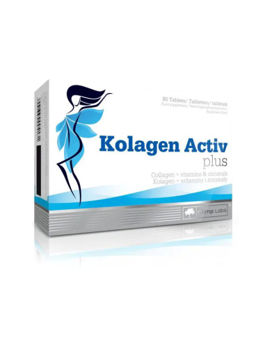 OLIMP Kolagen Activ Plus 80 tabletek do ssania.