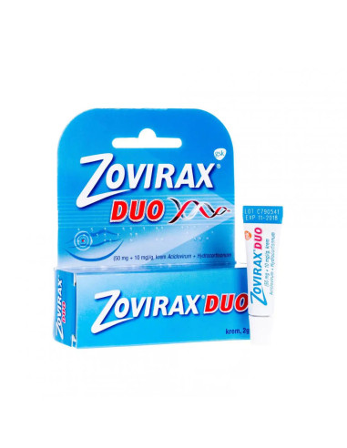 Zovirax DUO krem 2 g