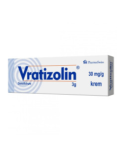 Vratizolin 3% krem (30 mg / g) 3 g
