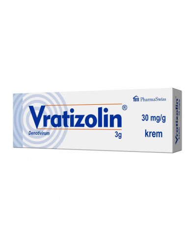 Vratizolin 3% krem (30 mg / g) 3 g