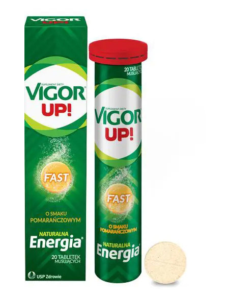 Vigor UP FAST 20 tabletek musujących