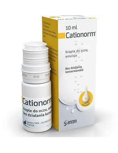 Cationorm krople do oczu 10 ml