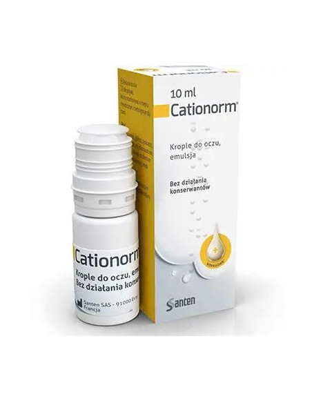 Cationorm krople do oczu 10 ml