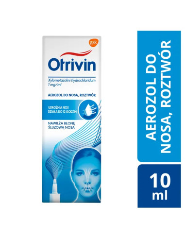 Otrivin 0,1% aerozol 10 ml