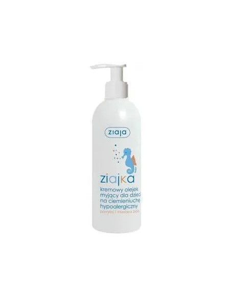 ZIAJA ZIAJKA Kremowy olejek myjący dla dzieci na ciemieniuchę hypoalegriczny 300 ml