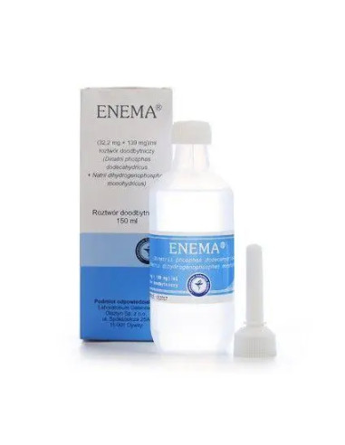 Enema roztwór do wlewu doodbytniczego 150 ml