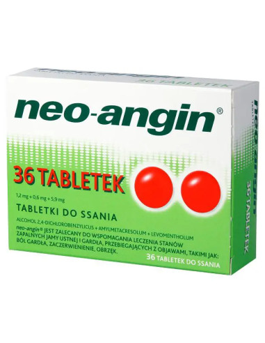 Neo-Angin tabletki do ssania 36 szt.