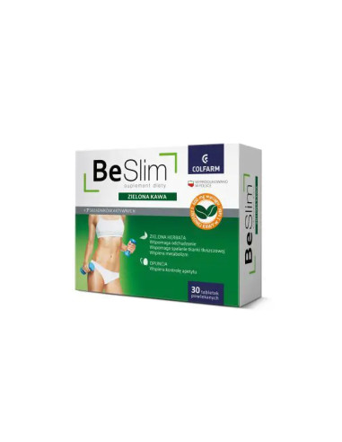Be Slim Zielona kawa 30 tabletek