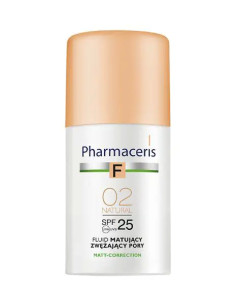 Pharmaceris F Fluid Matujący zwężający pory SPF 25 02...
