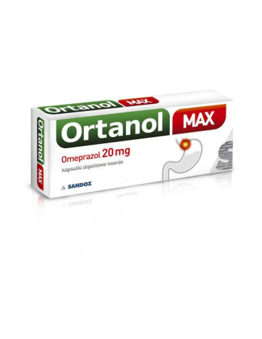 Ortanol Max 20 mg 14 kaps.
