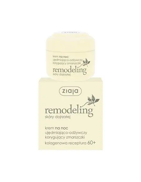 ZIAJA REMODELING 60+ krem na noc ujędrniająco-odżywczy 50 ml