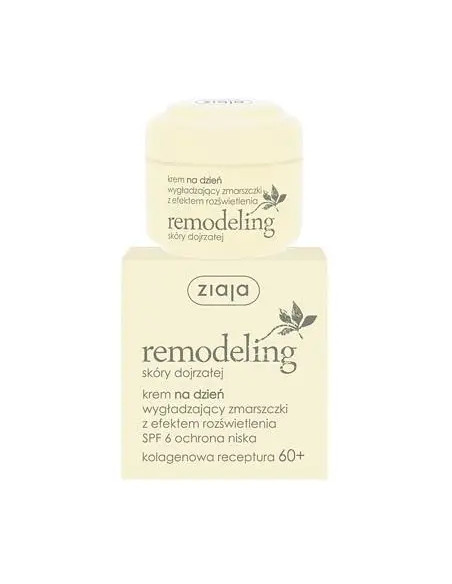ZIAJA REMODELING 60+ krem na dzień wygładzający zmarszczki 50 ml