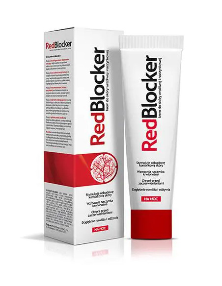 REDBLOCKER Krem do skłry nacz. noc 50ml