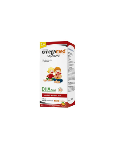 Omegamed Odporność 1+ syrop 140 ml