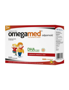 Omegamed Odporność 3+ płyn w saszetkach 30 sasz.