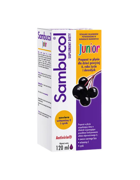 Sambucol Junior syrop 120 ml