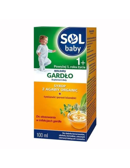 SOLbaby gardło syrop 100 ml