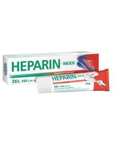 Heparin Hasco żel 35 g