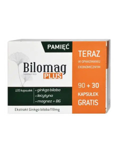Bilomag Plus 90 + 30 kaps. opakowanie promocyjne