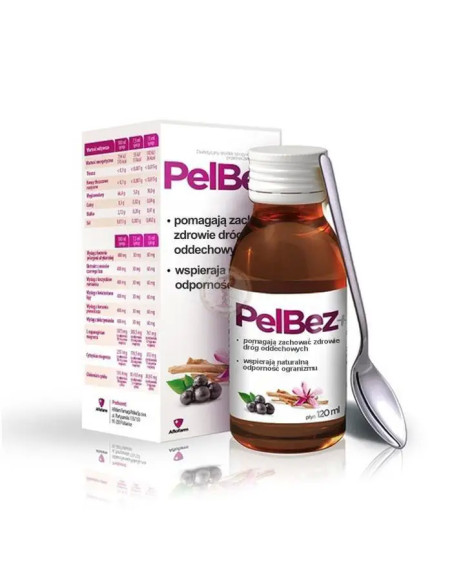 Pelbez+ syrop 120 ml