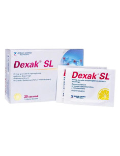 Dexak SL 25 mg 20 sasz.
