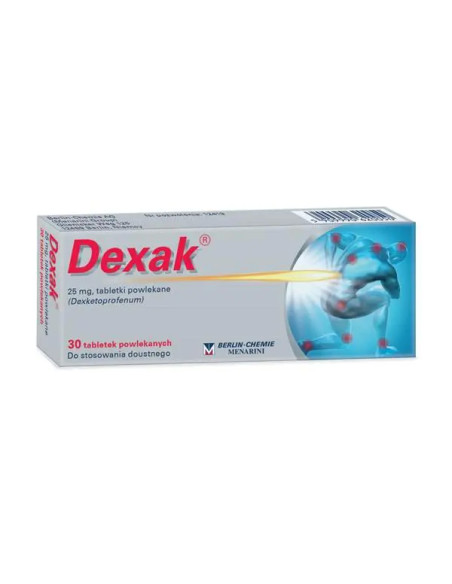 Dexak 25 mg 30 tabl.