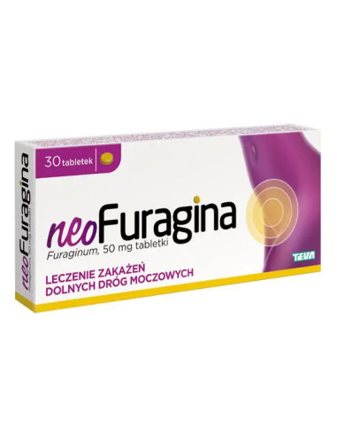 NeoFuragina 50 mg 30 tabl.