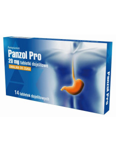 Panzol Pro 20 mg 14 tabl.