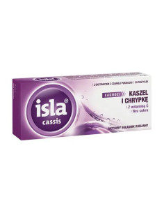 Isla Cassis 30 pastylek do ssania