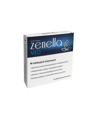 Zenella MED 14 tabletek dopochwowych