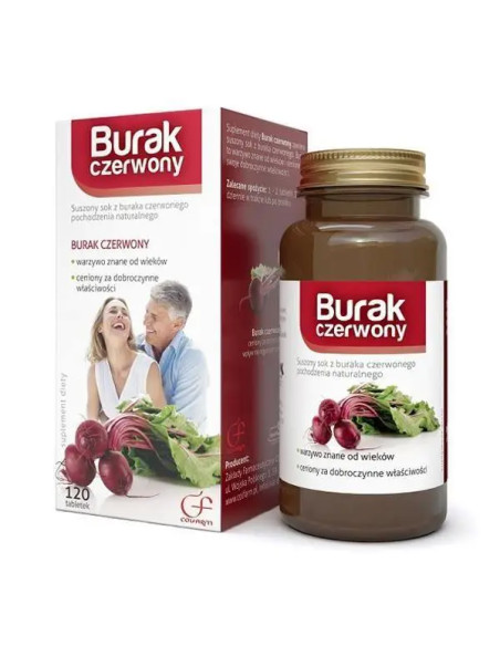 Burak Czerwony 120 tabl.